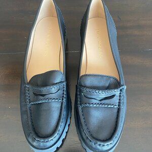 Jack Rogers Penny Loafers - Size 9 - Black